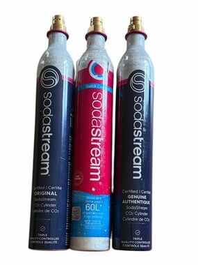 SodaStream quick connect CO2 pink  EMPTY replacement refill spare cylinder